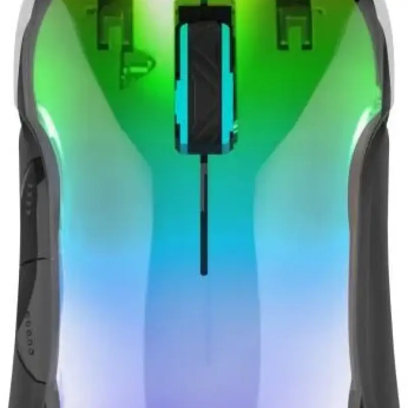 Igear Hawk Wired Gaming Mouse With Customizable Rgb Lights, 8 Buttons, Transparent Top Wired Optical Gaming Mouse