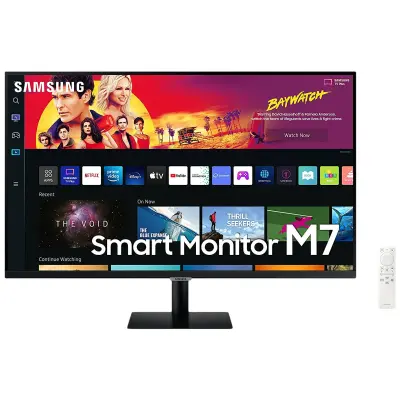 Samsung LS32BM700UWXXL 32-inch 4K UHD VA Panel Smart Monitor with TV Apps