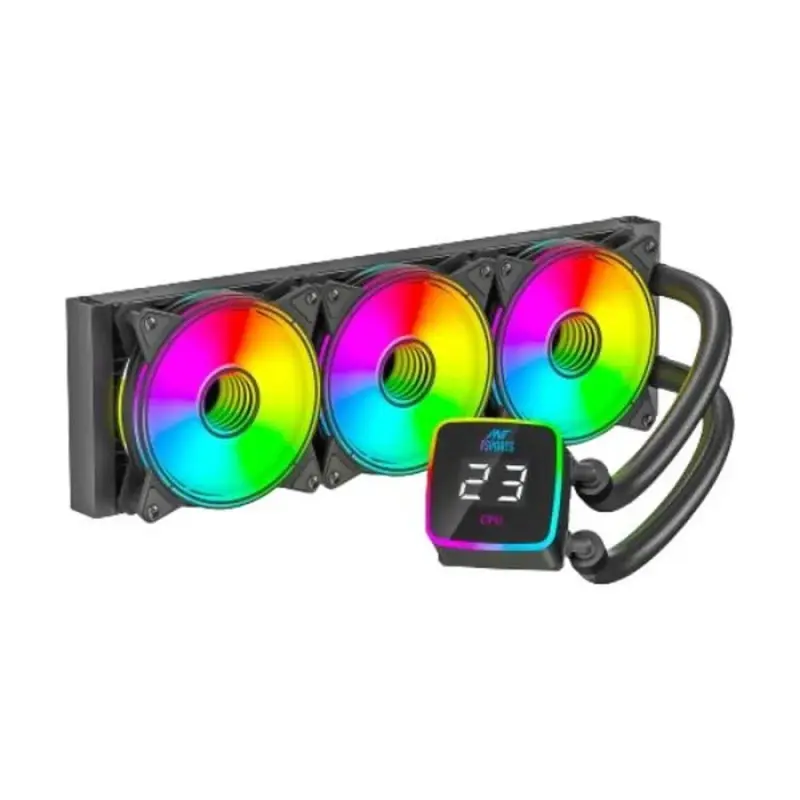 ANT ESPORTS ICE Flow 360 ARGB 360mm CPU Liquid Cooler (Black)