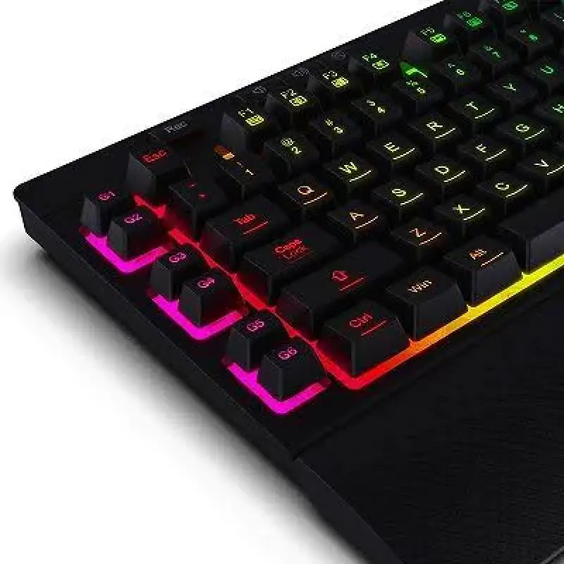 REDRAGON Shiva K512 Wired Gaming Keyboard (RGB Backlight, Black)