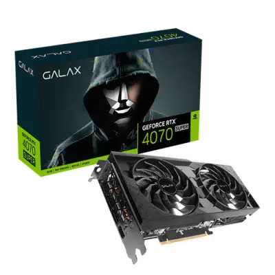 GALAX GeForce RTX 4070 SUPER 1-Click OC 2X 12GB GDDR6X Graphic Card