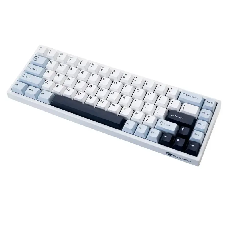 GAMAKAY Gamakay TK68 HE 65% Hall Effect Mechanical Keyboard 68 Keys RGB Hot Swappable Custom Magnetic Switch PBT Tri-Mode Wireless Gaming Keyboard