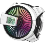 Alseye Warrior W90 ARGB 40mm CPU Air Cooler with Temperature Display (For Intel LGA 1700/1200/115X Sockets)