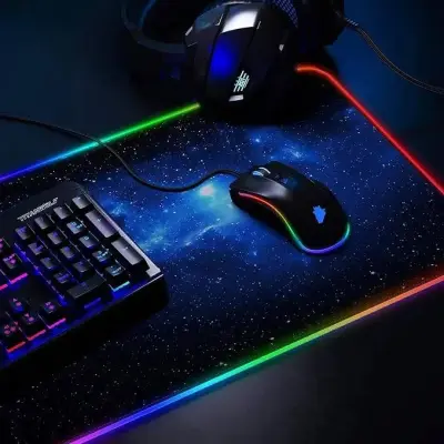 TITANWOLF - RGB Gaming Mouse Mat - 800x300mm