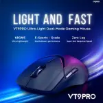 Rapoo VT9PRO Wireless Gaming Mouse - White