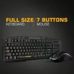 Cosmic Byte Dragon Fly RGB Aluminium Gaming Keyboard Mouse And Combo