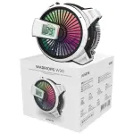 Alseye Warrior W90 ARGB 40mm CPU Air Cooler with Temperature Display (For Intel LGA 1700/1200/115X Sockets)