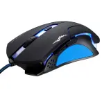 JVY T7 Wired 3 Color Changeable 1200 DPI 1600DPI 2400DPI Gaming USB Optical Mouse