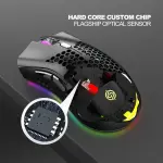 Silent Click Wireless Gaming Mouse: USB Charging and Ergonomic Mouse Design