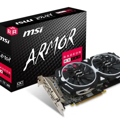 MSI VGA Graphic Cards RX 580 ARMOR 8G OC