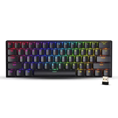 Zebronics ZEB-MAX NINJA Wireless Mechanical Keyboard with 3 Bluetooth Connections