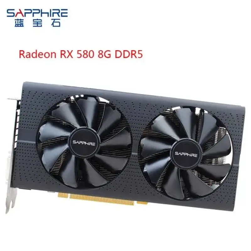 Video card rx 580 8gb 256bit 2048sp gddr5 graphics CARDS for mining amd radeon sapphire VGA no rx 570 590 560 550