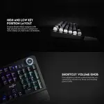 Redgear Shadow Blade Mechanical Keyboard with Drive Customization