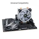 Ant Esports ICE-C612 V2 ARGB 120mm CPU Air Cooler