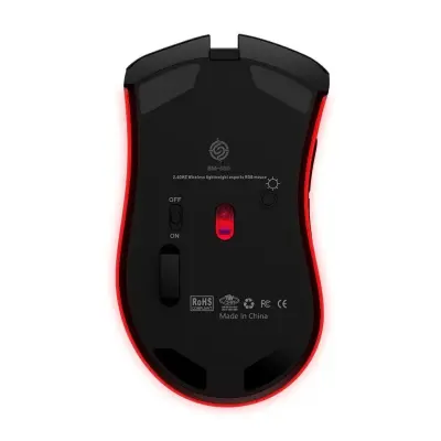 Silent Click Wireless Gaming Mouse: USB Charging and Ergonomic Mouse Design