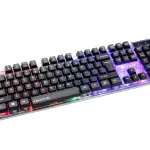 ARDVARK AVMK-27 Gaming Keyboard and Mouse and Headset, 4 in 1 RGB Gaming Bundle Set Up to Game - Gaming Mouse and Keyboard Combo Kit Works with Xbox