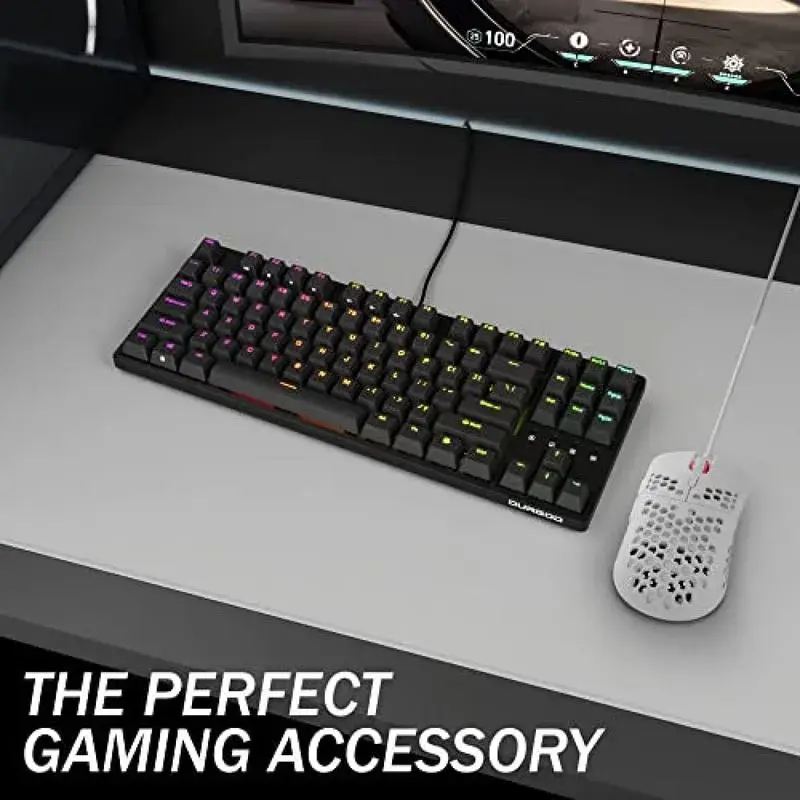 TRELC Gaming Mouse with 5 D Rocker, Ergonomic Mouse with 10000 DPI/11 Programmable Buttons, RGB Vertical Gaming Mice Wired for PC/Laptop/E-Sports