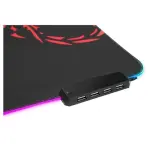 Marvo MG011 Gaming Mouse Pad with 4-Port USB Hub and 11 RGB Effects XL