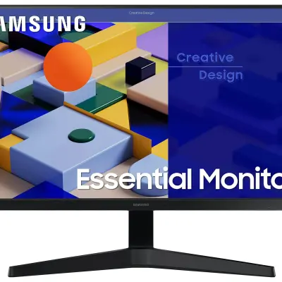 Samsung 60.96 Cm 24 Inch Full Hd Led Backlit Ips Panel 3-sided Borderless Display, Game & Free Sync Mode, Eye Saver Mode & Flicker Free Monitor Ls24c3