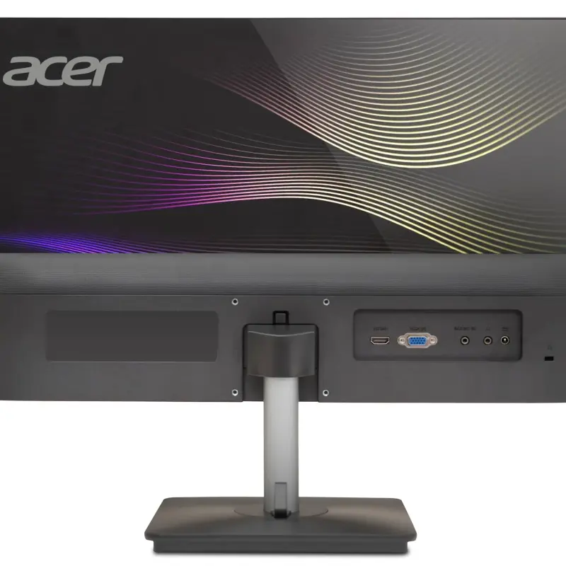 Acer Vero Series 60.45 Cm 23.8 Inch Full Hd Led Backlit Ips Panel Colorful Patterned Back Mood Light, Dual Glass Design, Flicker Free, Tilt-able Stand