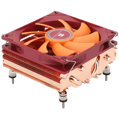 Thermalright AXP-90 X47 Full Copper Low Profile CPU Air Cooler with Quite 90mm TL-9015R PWM Fan, 4 Heat Pipes, 47mm Height, for AMD AM4/Intel LGA