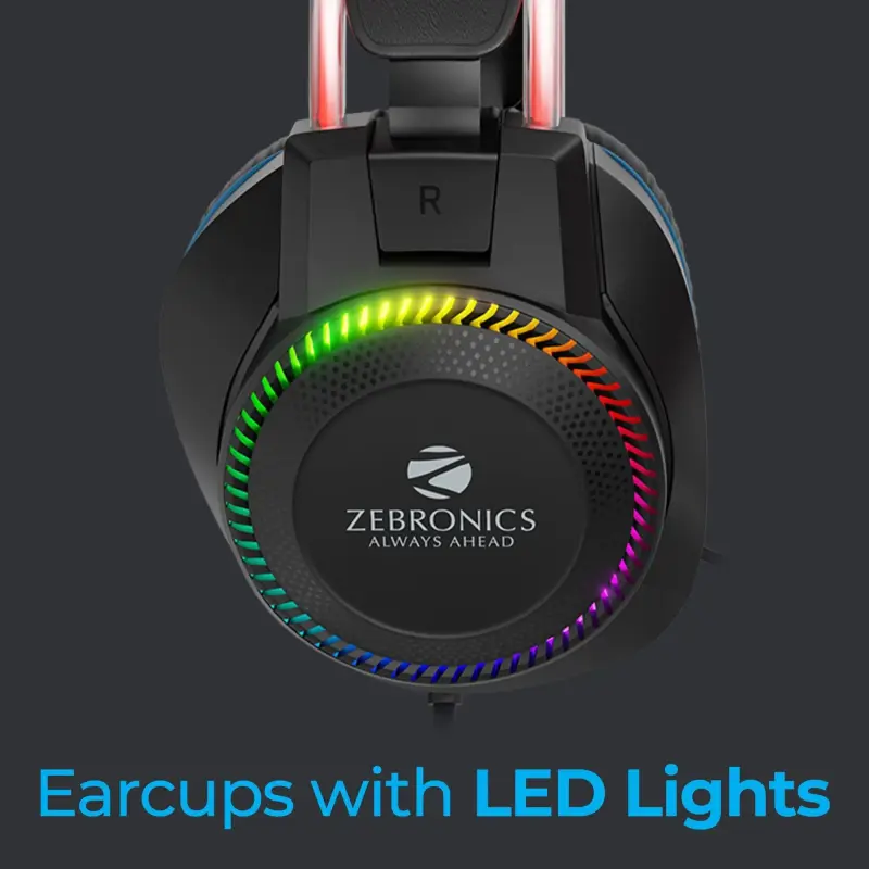 Zebronics Jet Pro - Wired Gaming Headphone with Mic