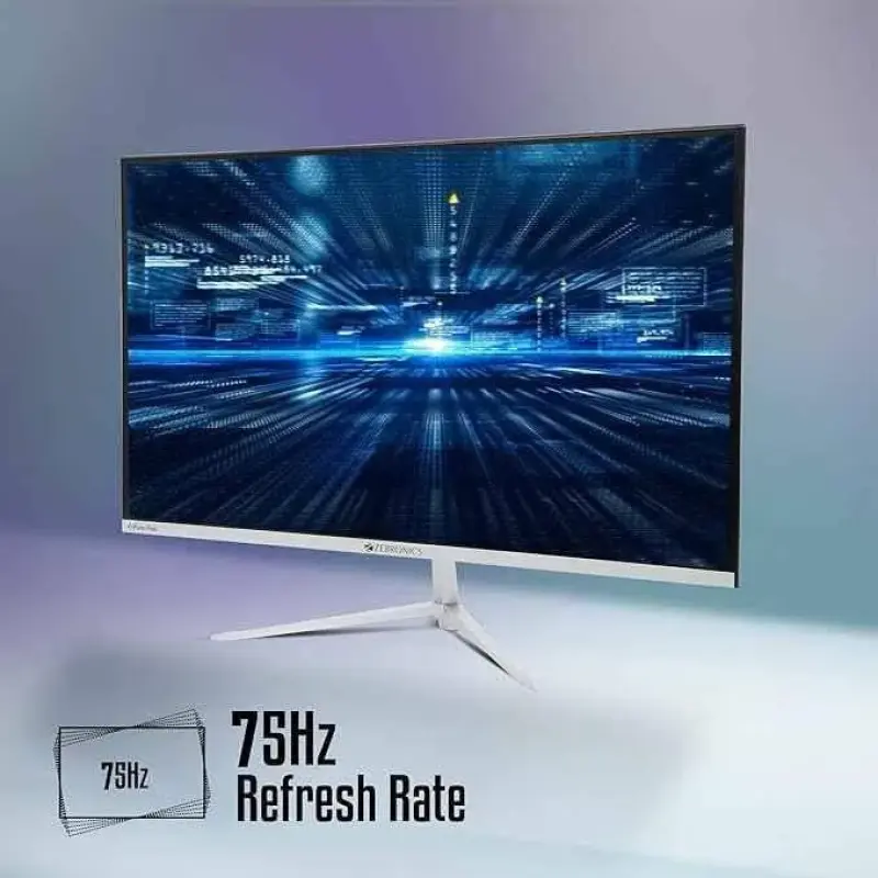 Zebronics 27 Inch Full Hd Va Panel Wall Mountable Monitor Zeb-a27fhd Ultra Slim Led Monitor With 68.5cm,75hz Refresh Rate