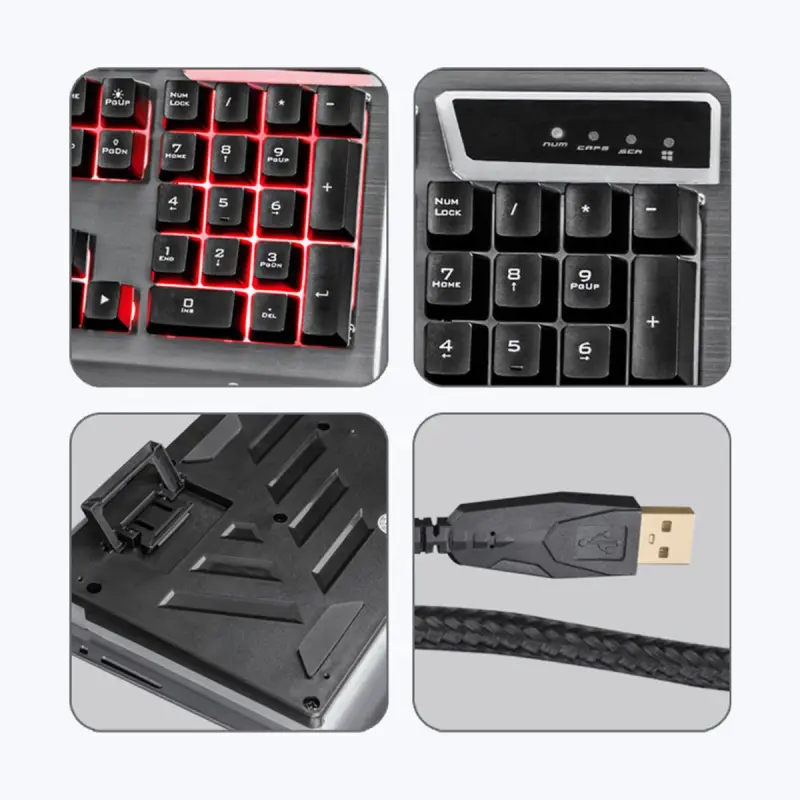 Zebronics Zeb Transformer Gaming Keyboard and Mouse Combo