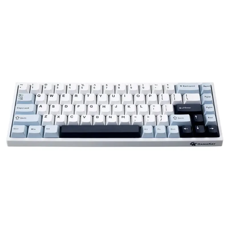 GAMAKAY Gamakay TK68 HE 65% Hall Effect Mechanical Keyboard 68 Keys RGB Hot Swappable Custom Magnetic Switch PBT Tri-Mode Wireless Gaming Keyboard