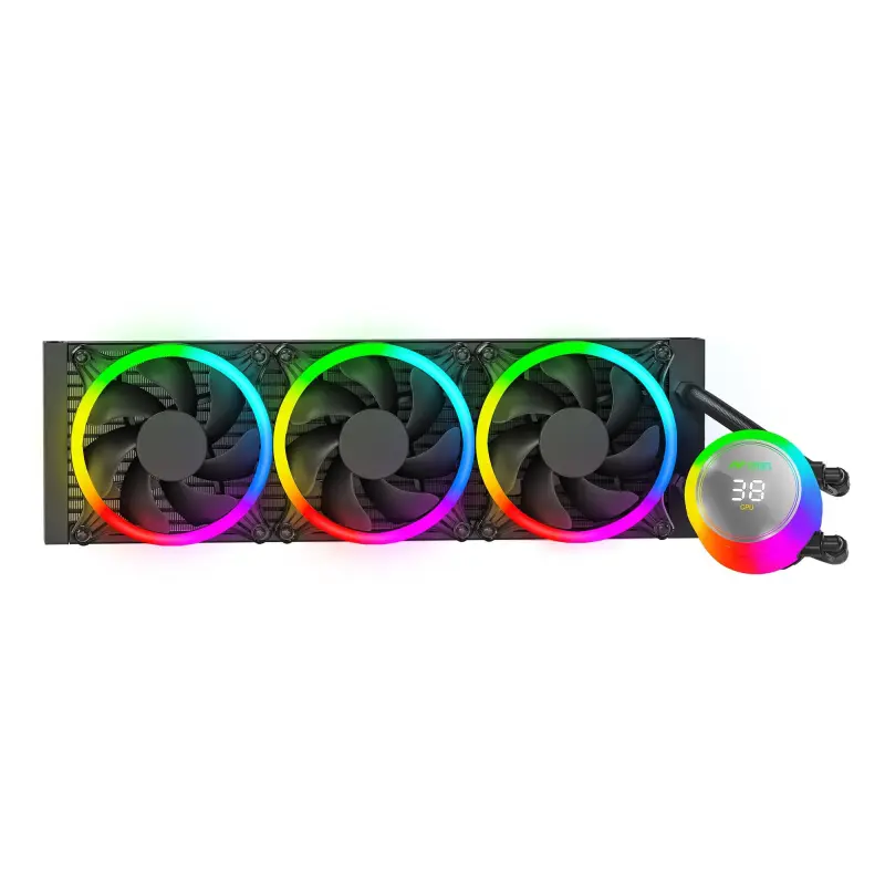 Ant Esports ICE Chroma 360 ARGB Liquid Cooler - Black