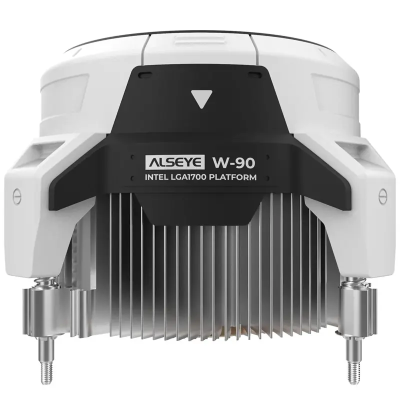 Alseye Warrior W90 ARGB 40mm CPU Air Cooler with Temperature Display (For Intel LGA 1700/1200/115X Sockets)