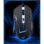 JVY T7 Wired 3 Color Changeable 1200 DPI 1600DPI 2400DPI Gaming USB Optical Mouse