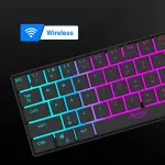 Ant Esports MK1500 Mini Black Wireless RGB Gaming Keyboard