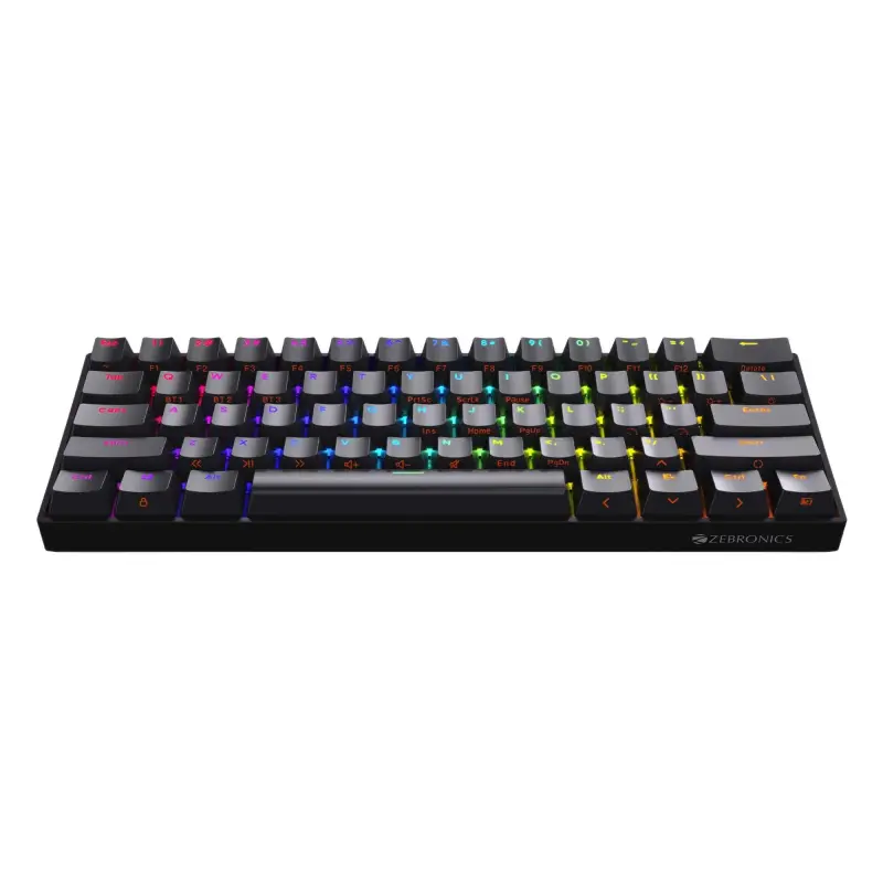 Zebronics ZEB-MAX NINJA Wireless Mechanical Keyboard with 3 Bluetooth Connections