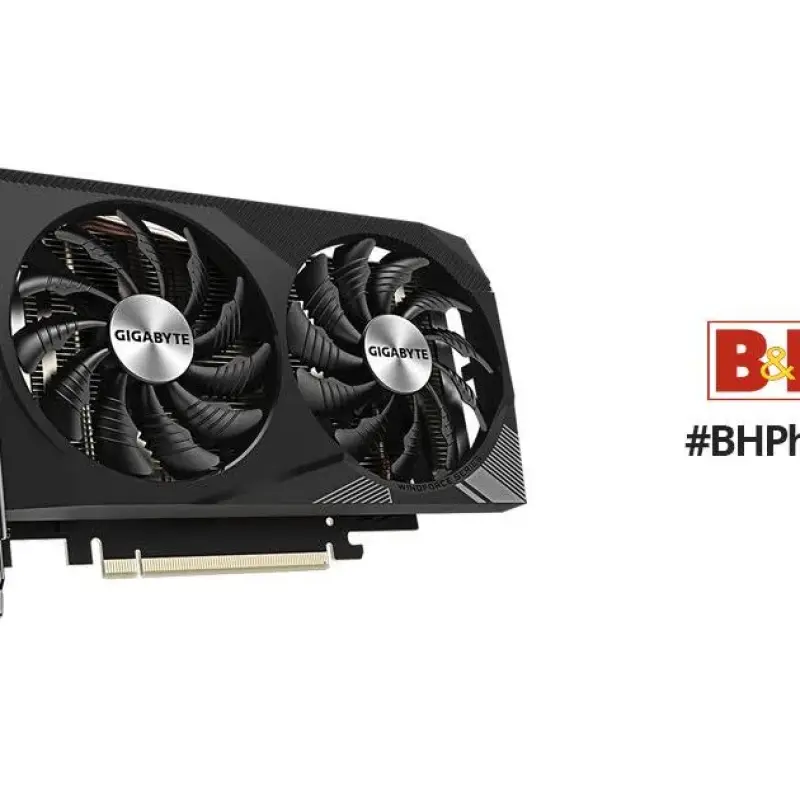 Gigabyte GeForce RTX 3050 Windforce OC V2 8GB GDDR6 128-bit Gaming Graphics Card