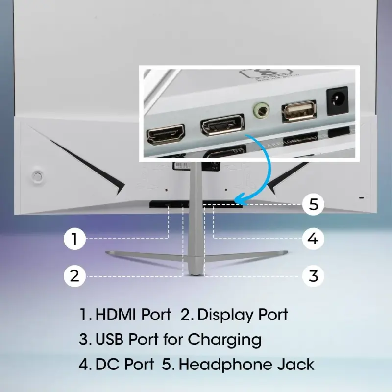 ZEBRONICS ZEB-A27FHD 165Hz IPS LED 27inch Gaming Monitor