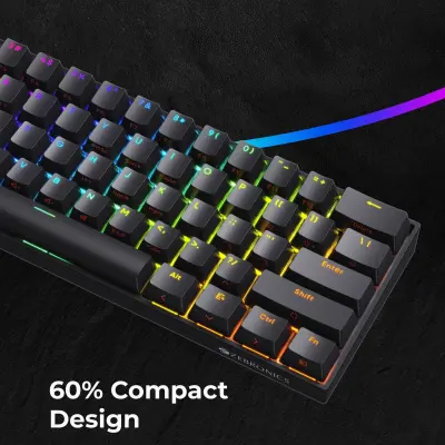 Zebronics ZEB-MAX NINJA Wireless Mechanical Keyboard with 3 Bluetooth Connections