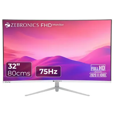 ZEBRONICS AC32FHD 32 Inch Curved FHD Monitor