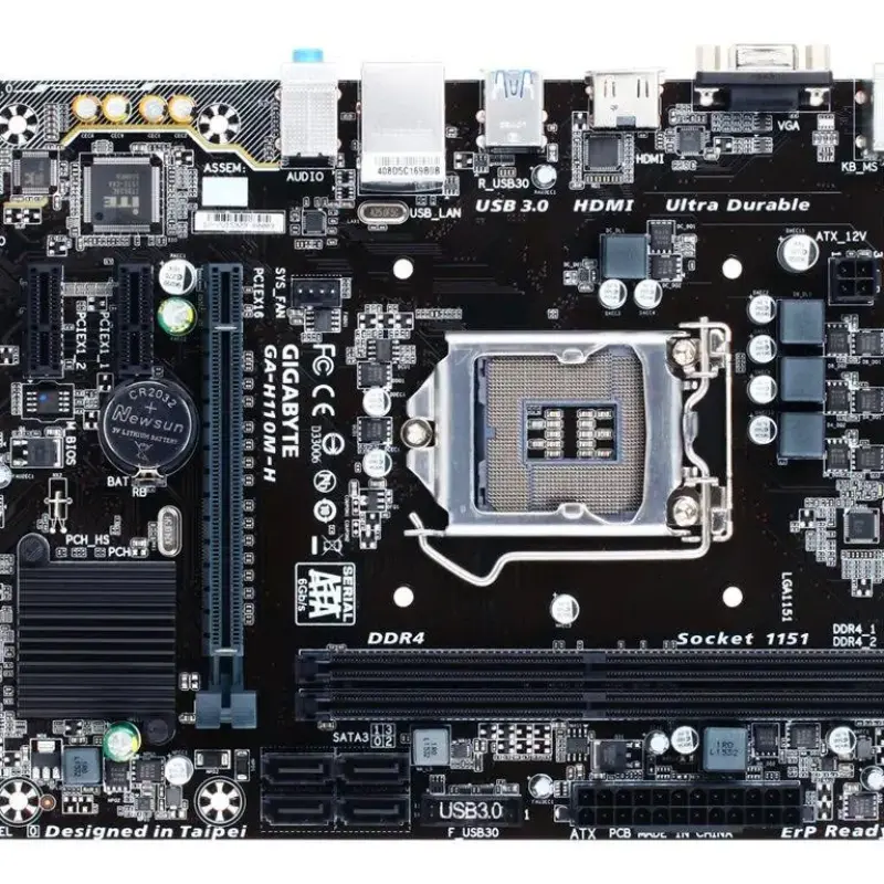 Gigabyte H110M-H Motherboard