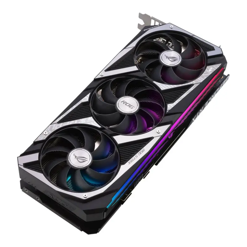 ASUS ROG Strix GeForce RTX 3050 8GB GDDR6 pci_e_x4 128-Bit Graphics Card with Thee Edge Cutting Powerful Axial-tech Fans and ARGB Lightning Effetcs