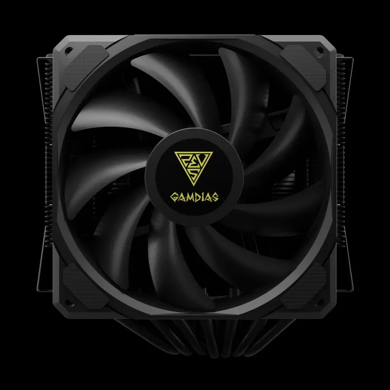 Gamdias Boreas P1-720 120mm Dual Tower Black CPU Air Cooler